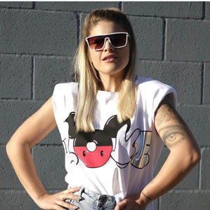 CAMISETA HOMBRERAS MICKEY